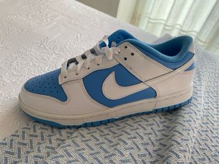 Zapatillas Nike Dunk Low Azul y Blanco
