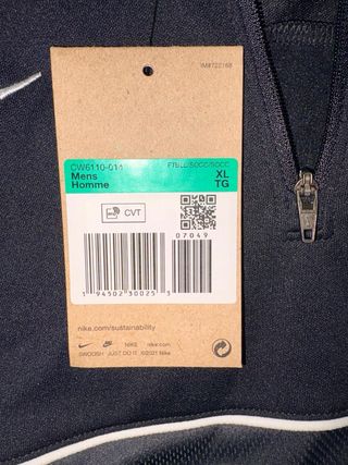 Camisetas manga larga Nike dry fit XL