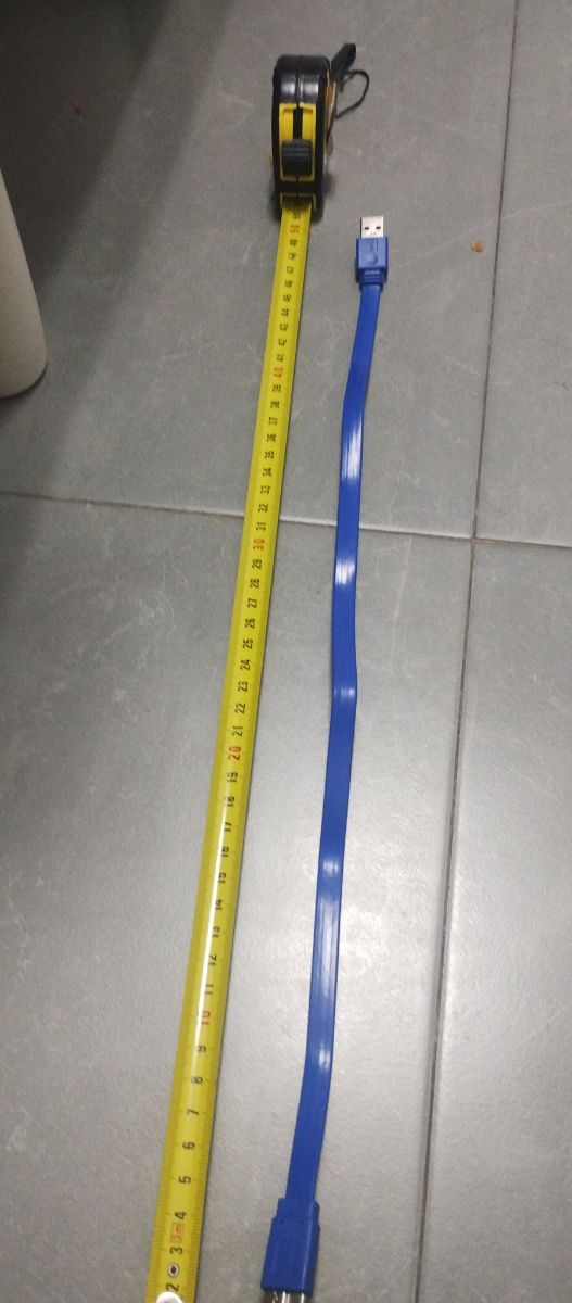 Cable Adaptador USB Micro B a USB A Azul