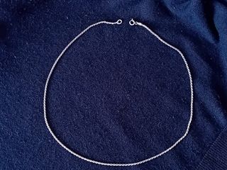 Cordón Salomónica de Plata 925