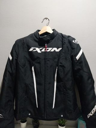 Chaqueta Moto Ixon Mujer Negra