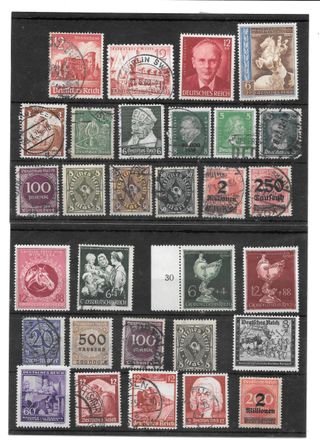 Sellos Alemania 1918-1933 Colección