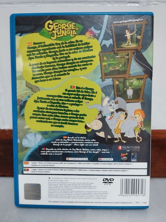 George de la Jungla juego PlayStation 2 + REGALO