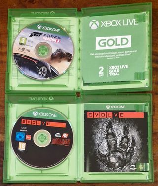 🇪🇦 Lote 2 juegos Xbox One: Forza Horizon 2 Evove