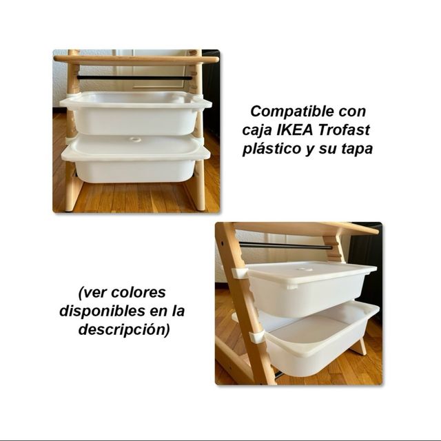 4 Adaptadores de trona STOKKE para caja de Ikea