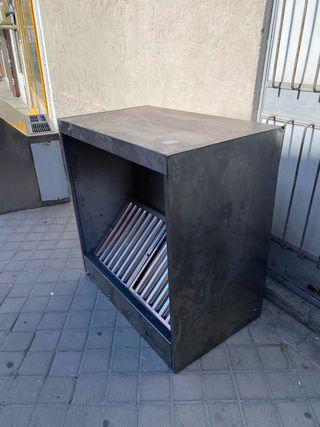 Campana industrial acero inoxidable