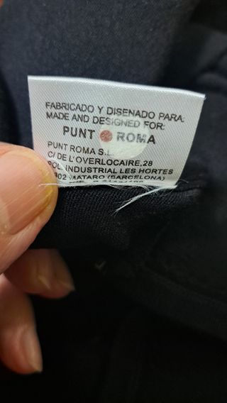 Punt Roma Cárdigan Negro Cremallera y brillantes