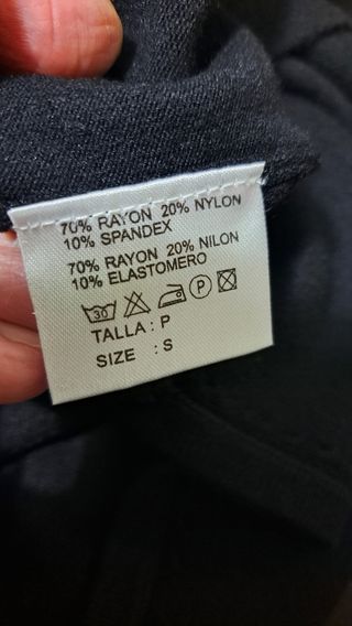 Punt Roma Cárdigan Negro Cremallera y brillantes