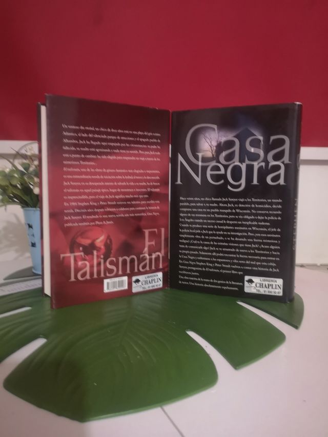 Lote El talismán y Casa negra Stephen King 