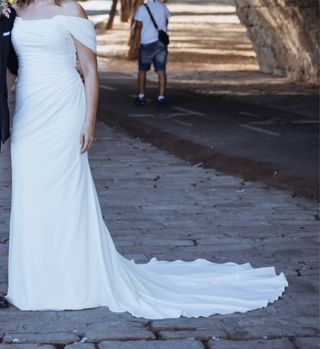 Vestido de Novia Talla 40 Blanco