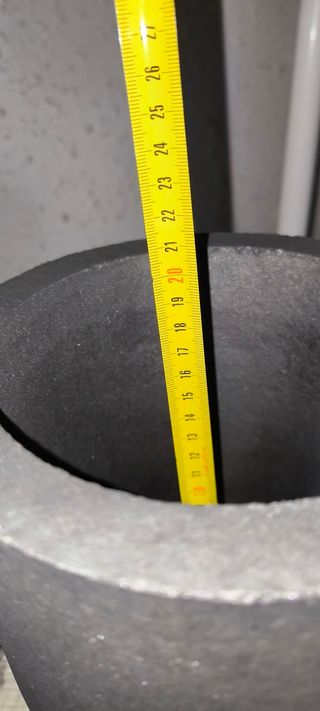 Crisol Grafito A8 (7kg Aluminio)