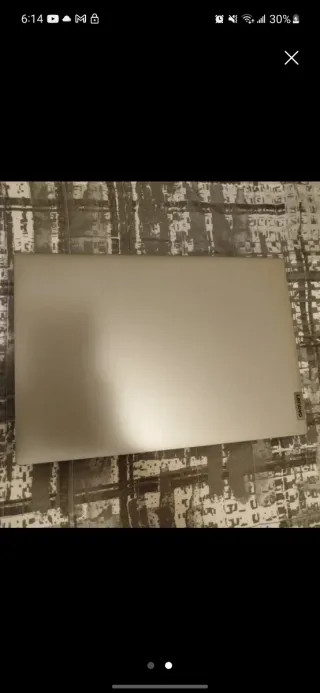 Portátil Lenovo Plata/Negro