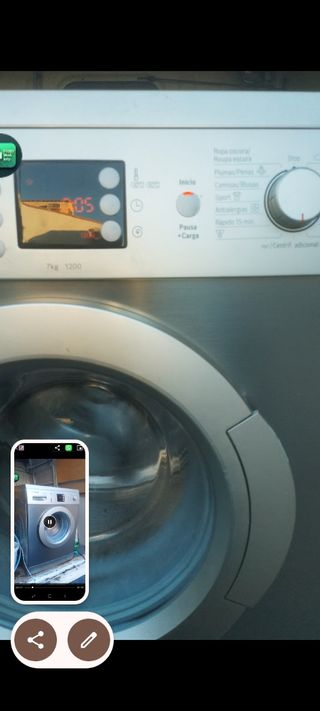 Lavadora Bosch 7kg digital y táctil