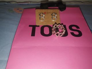 Conjunto Tous: Pendientes y Anillo Infinit