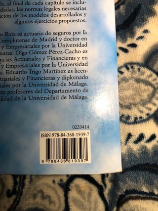 Matemática de los seguros de vida