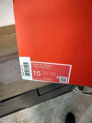 Zapatillas Nike training 49.5