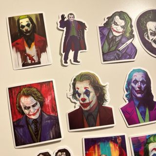 Stickers Autocolantes Joker DC Vinil Matte