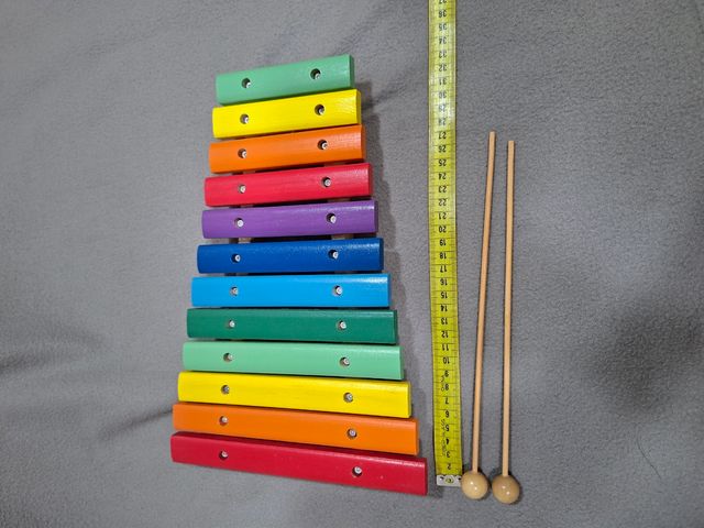 Xilofono in legno colorato