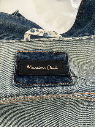 Cazadora vaquera Massimo Dutti azul
