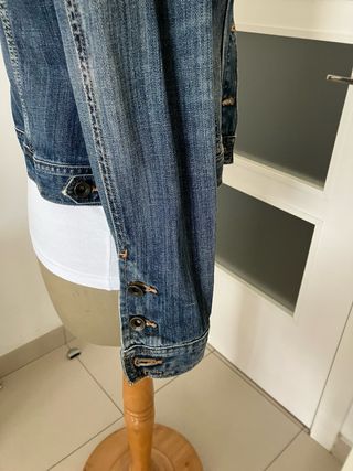 Cazadora vaquera Massimo Dutti azul