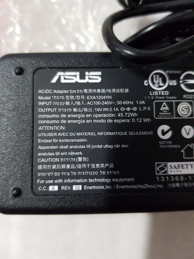 Cargador ASUS exa1204yh