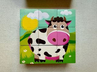 Puzzle de madera Playtive 9 piezas