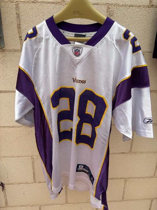 Camiseta NFL Vikings #28 Peterson XL