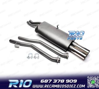 SILENCIOSO ESCAPE PARA BMW SERIE 3 E30 L6 1982-1993 x2