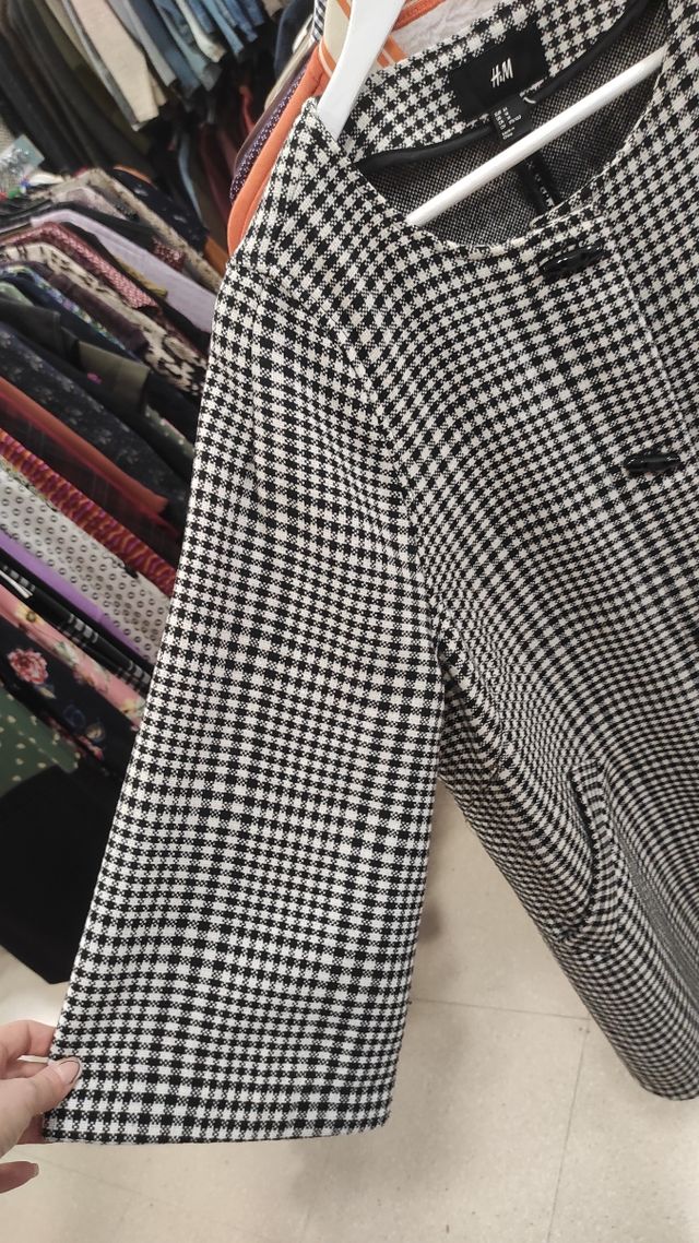 Cappotto scozzese H&M taglia 44