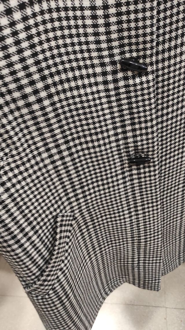 Cappotto scozzese H&M taglia 44