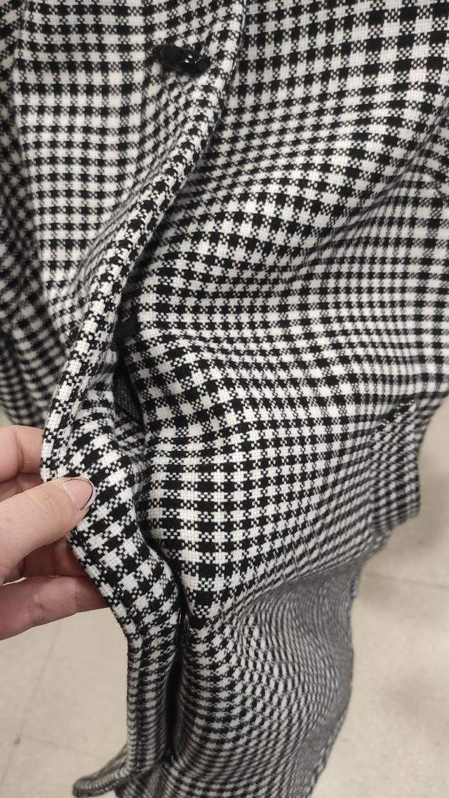 Cappotto scozzese H&M taglia 44