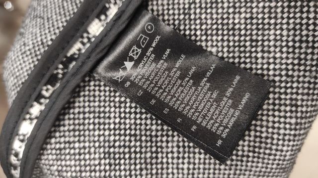 Cappotto scozzese H&M taglia 44