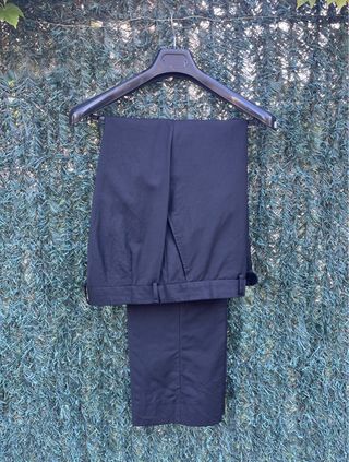 Traje Zara Lana Negro Hombre
