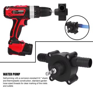 Bomba de água para parafusadeira