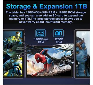 Tablet Oangcc A15 10 Pollici Oro/Rosa