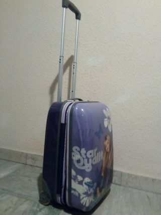 Maleta RUEDAS trolley Cabina HANNAH MONTANA rígida