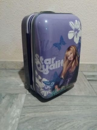 Maleta RUEDAS trolley Cabina HANNAH MONTANA rígida
