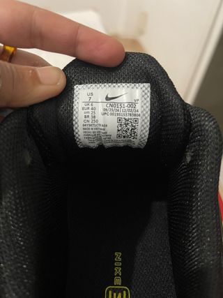 Nike Shox Negro y Amarillo