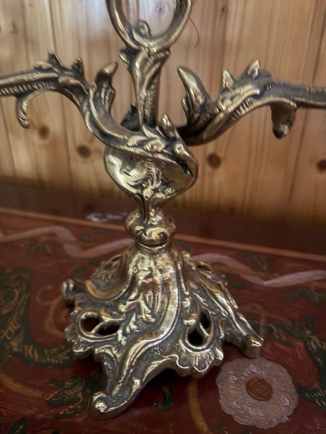 Candelabros de Bronce
