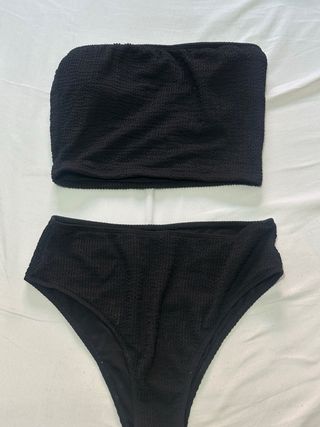 Bikini negro Shein talle alto