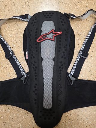 Espaldera Alpinestars Nucleon KR-2 Negra/Roja