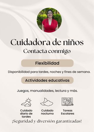SE OFRECEN CUIDADOS DIARIOS O OCASIONALES