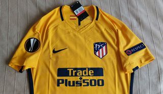 Camiseta Nike Atlético de Madrid Amarilla