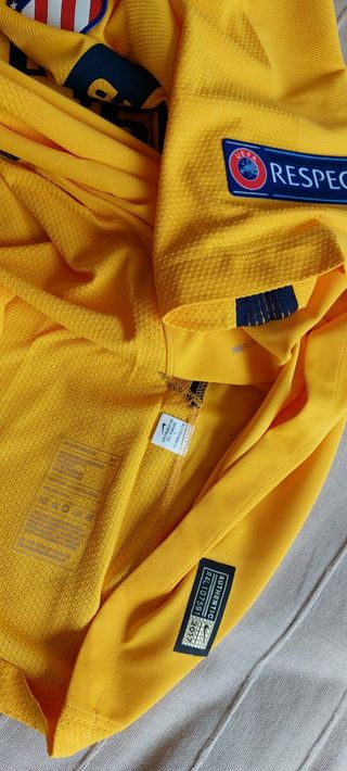 Camiseta Nike Atlético de Madrid Amarilla