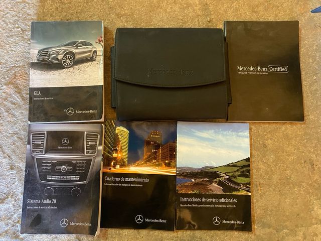 Manuales Mercedes-Benz GLA 2014-2015