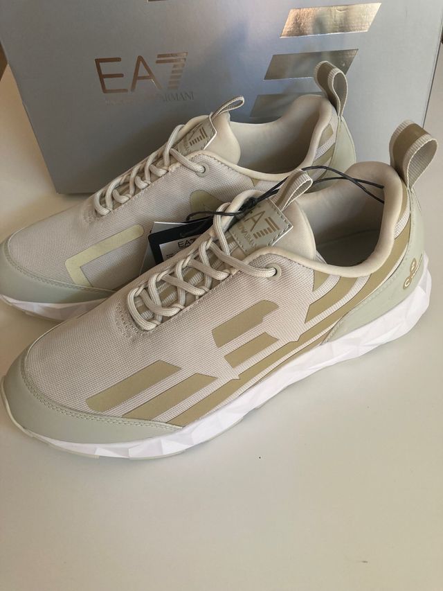 Zapatillas EA7 Emporio Armani Beige/Oro