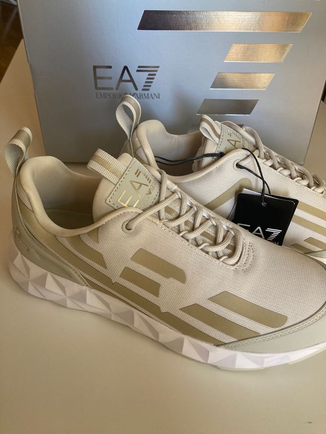 Zapatillas EA7 Emporio Armani Beige/Oro