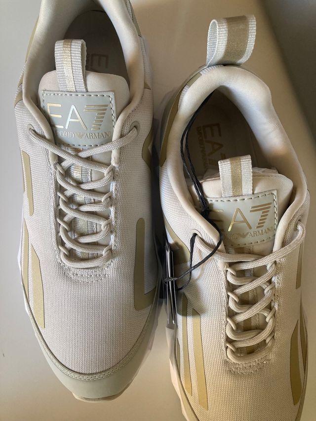 Zapatillas EA7 Emporio Armani Beige/Oro