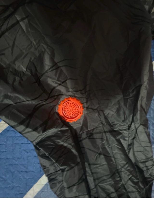 Costume Dinosauro Gonfiabile Nero Rosso