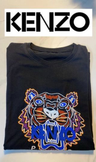 Camiseta Kenzo Negra -Talla M